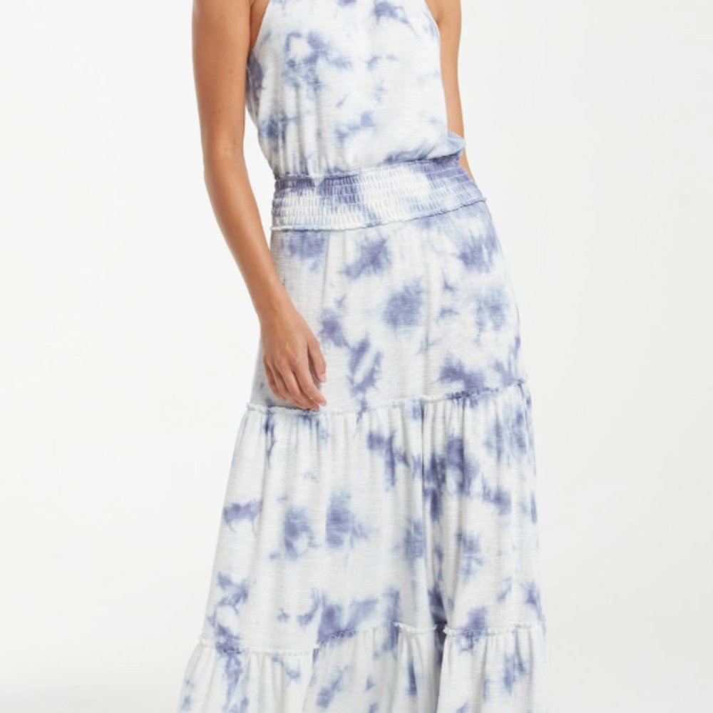 Beverly Cloud Tie Dye Slub Dress